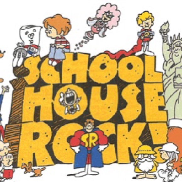 Vintage “Conjunction Junction What’s Your Function?” Schoolhouse Rock Sweatshirt - Picture 2 of 10